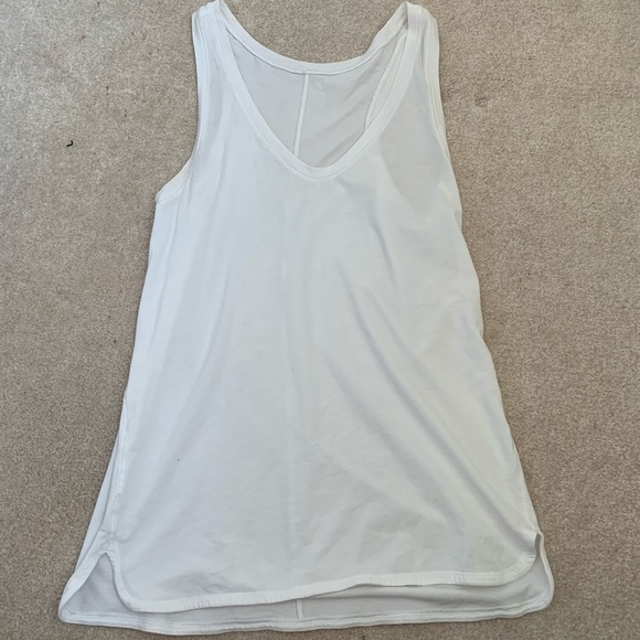 Lululemon Tank Top White Size 6 - Picture 1 of 3